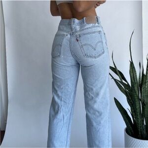 Vintage Levi’s 565 Blue Denim jeans pants thrifted